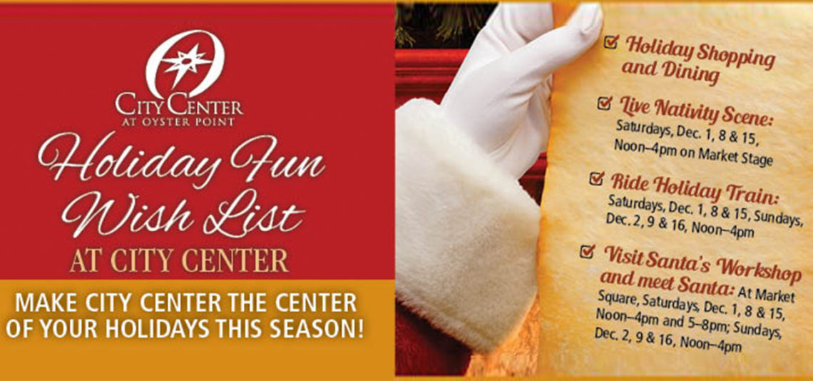 Holiday Fun at City Center at Oyster Point – US1061