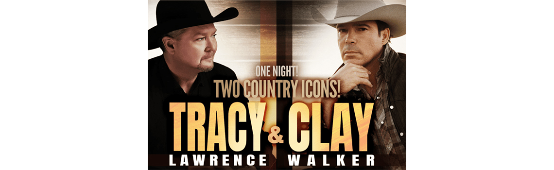 Win tickets to see Clay Walker & Tracy Lawrence