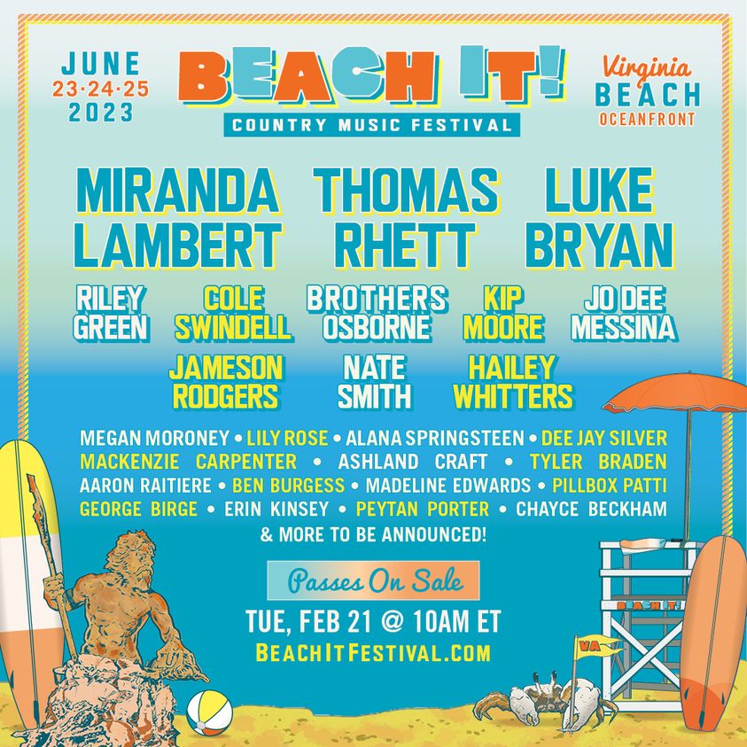 Beach It! Country Music Festival